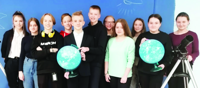 Ученики гимназии №1 — первооткрыватели космического проекта газеты «Соликамский рабочий»